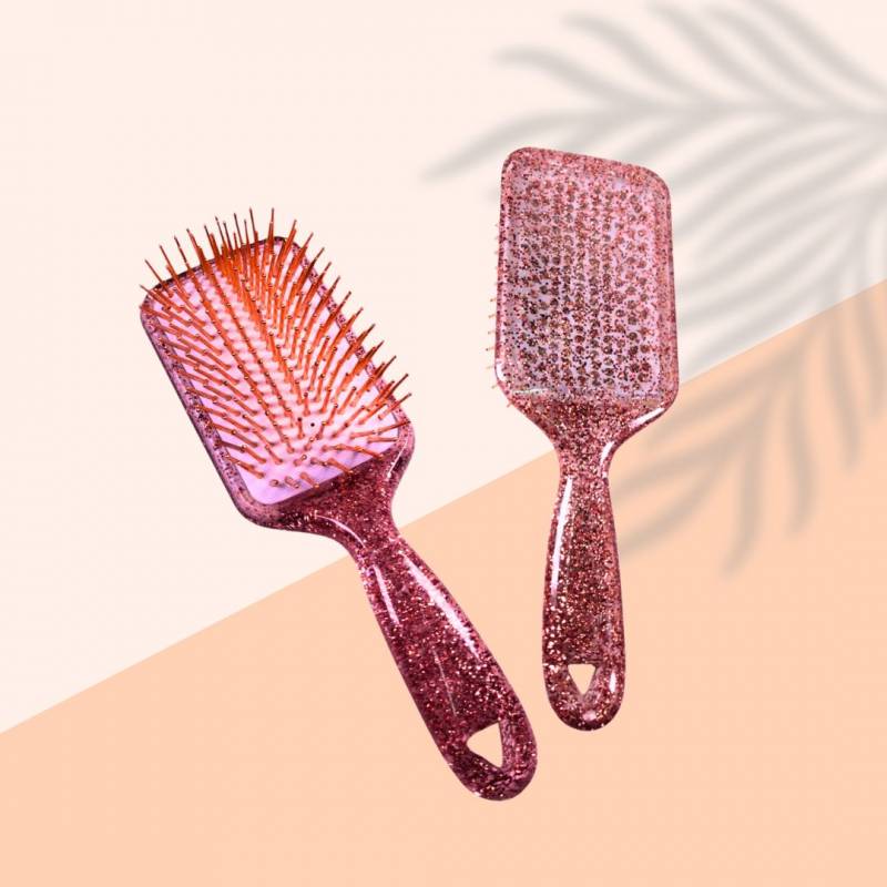 LOVE ME -  CEPILLO P/PELO       GLITTER RECT.