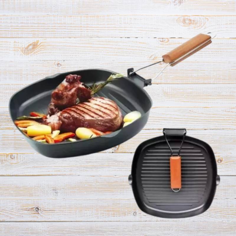 BIFERA GRILL M.MADERA  28CM