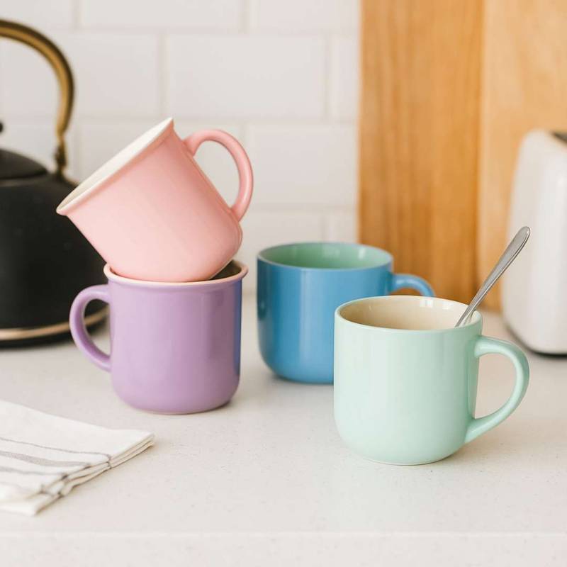 TAZA CERAMICA        9.5X9.5CM
