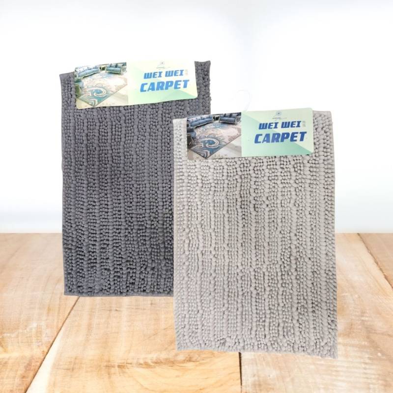 ALFOMBRA DE BA<O PELO LARGO 40X60CM