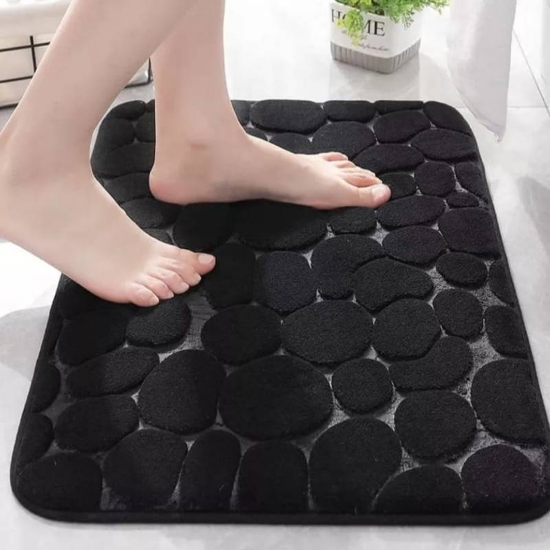 ALFOMBRA DE BAÑO PELO PIEDRAS 40X60C