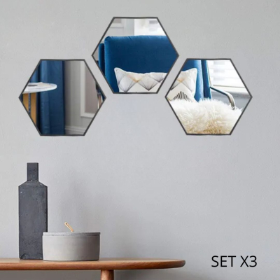 SET ESPEJOS X3