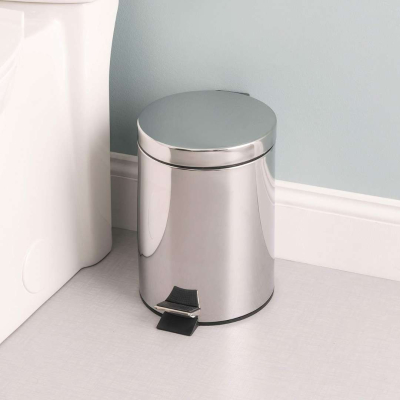 CESTO DE BASURA     ACERO  12L