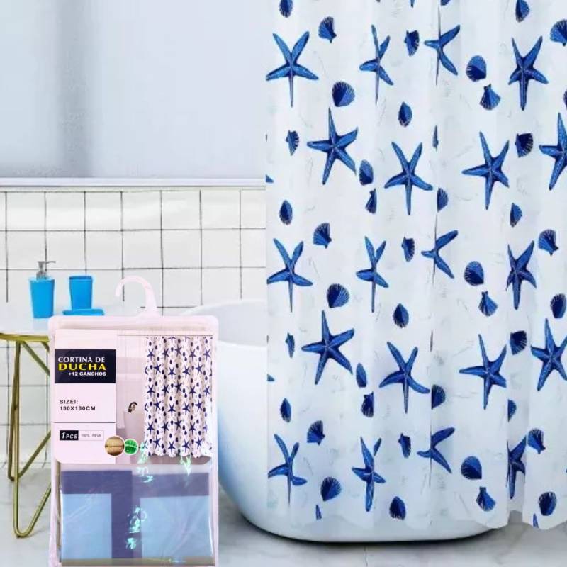 CORTINA DE BAÑO      180X180CM