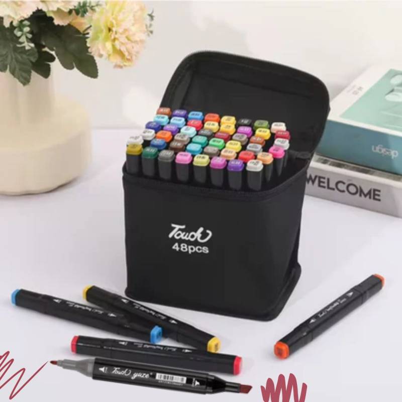 MARCADORES ARTISTICOS X48 EN BOLSO