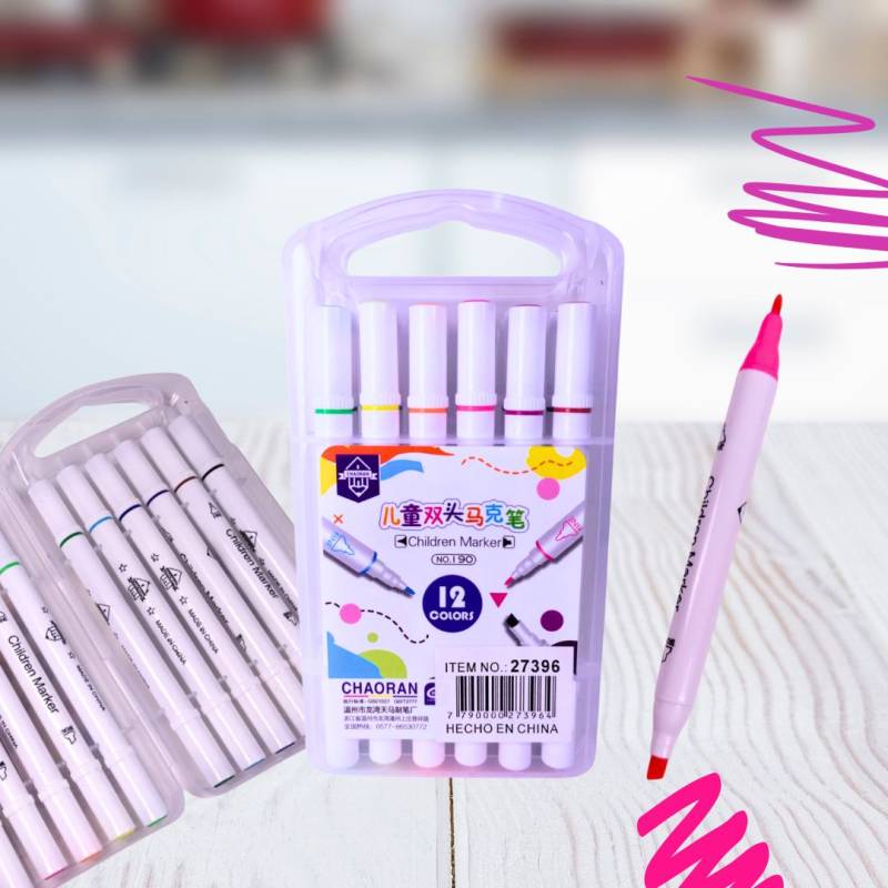 MARCADORES ARTISTICOS X12 E/ESTUCHE