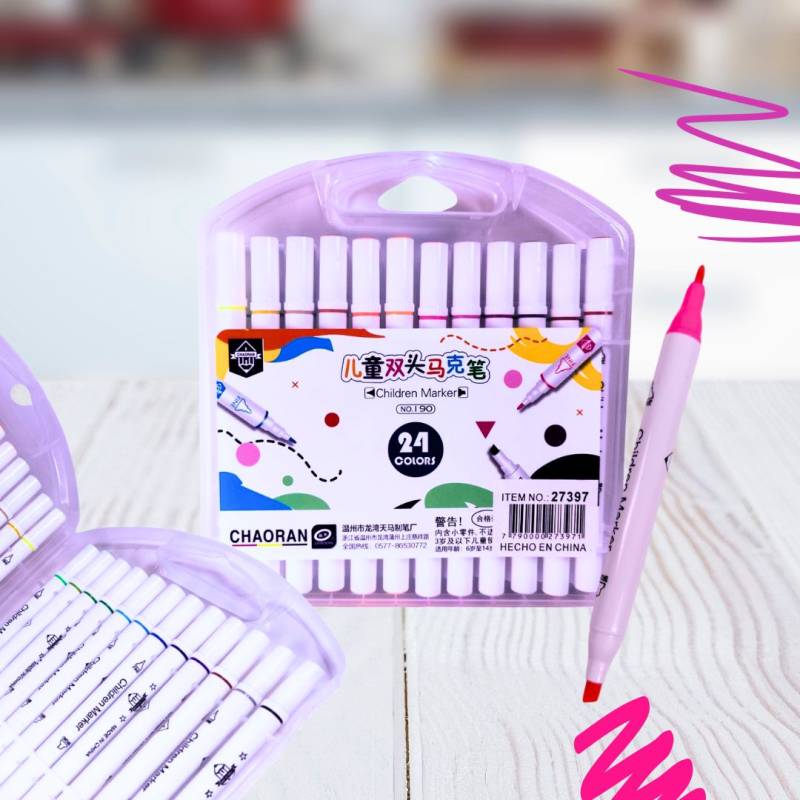 MARCADORES ARTISTICOS X24 E/ESTUCHE