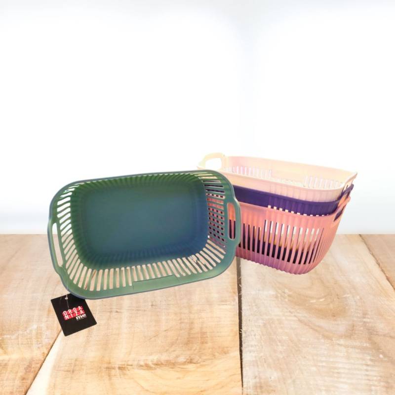 CANASTO PLASTICO    25X16X12CM