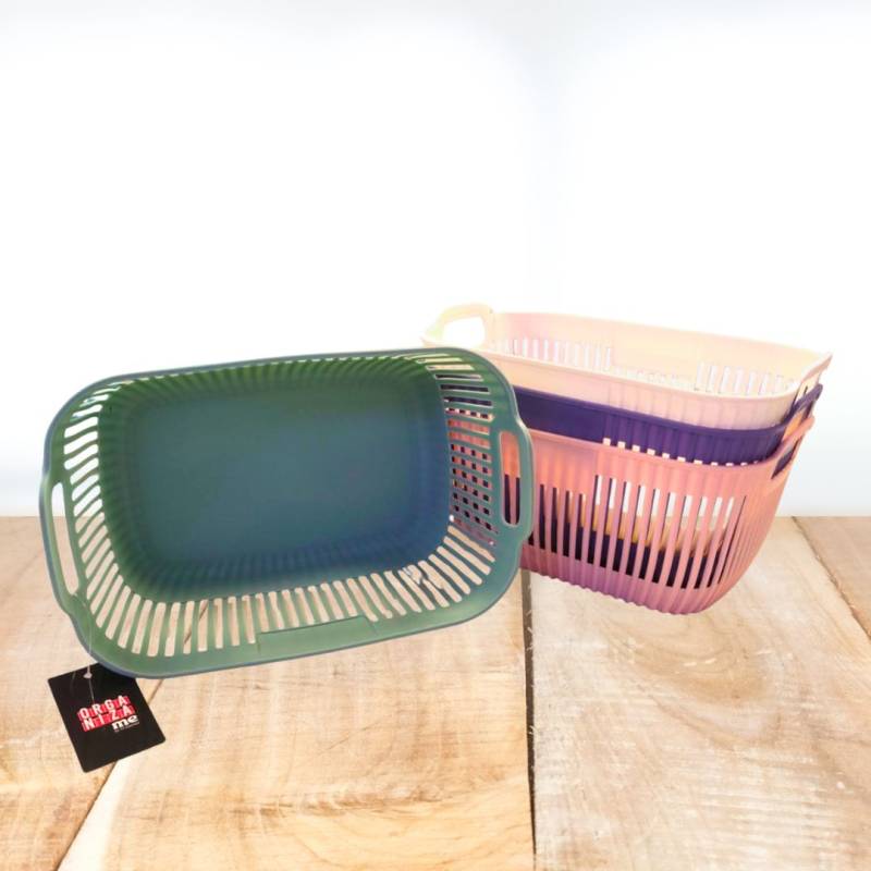 CANASTO PLASTICO    30X20X15CM