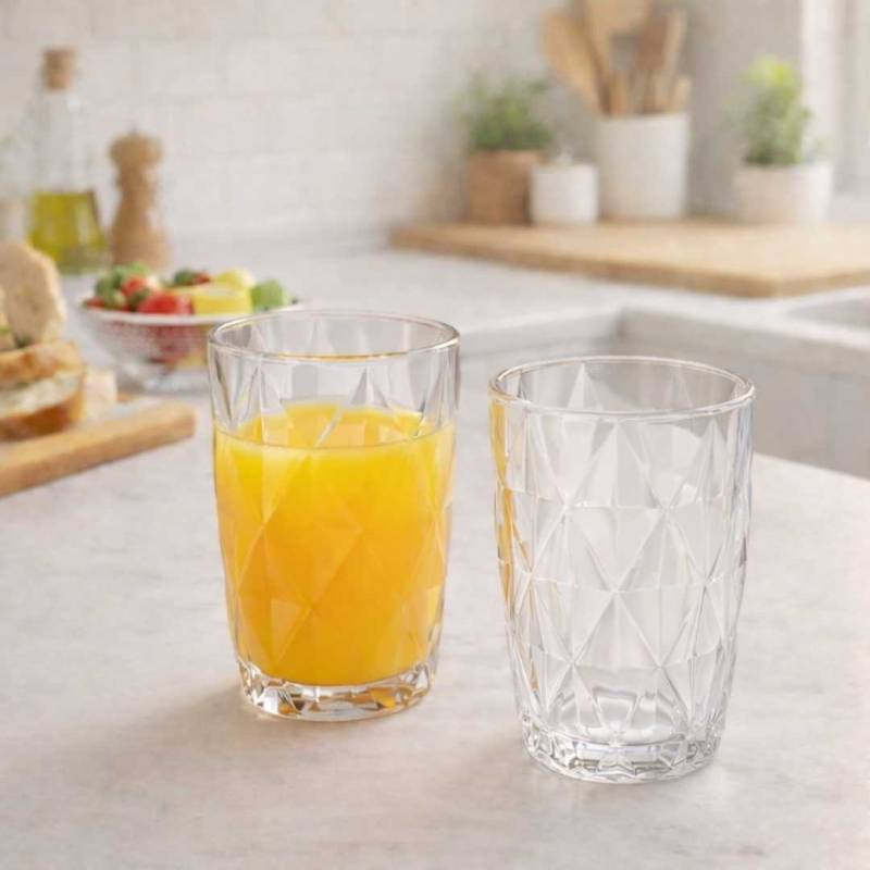 SET VASOS ALTOS X6 TRANSP