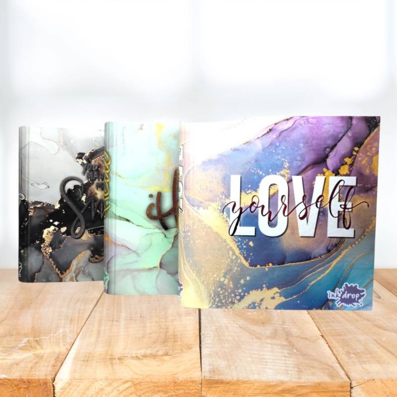 CARPETA 3X40 MARMOL II REL Y STAMP