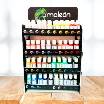 EXHIBIDOR CAMALEON CON CARGA