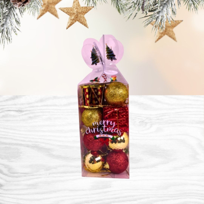 Set  Adornos Mix Navideños X16