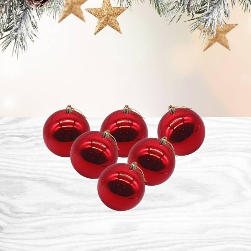 Globos Rojo 5Cm X6