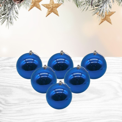 Globos Azul 5 Cm X6