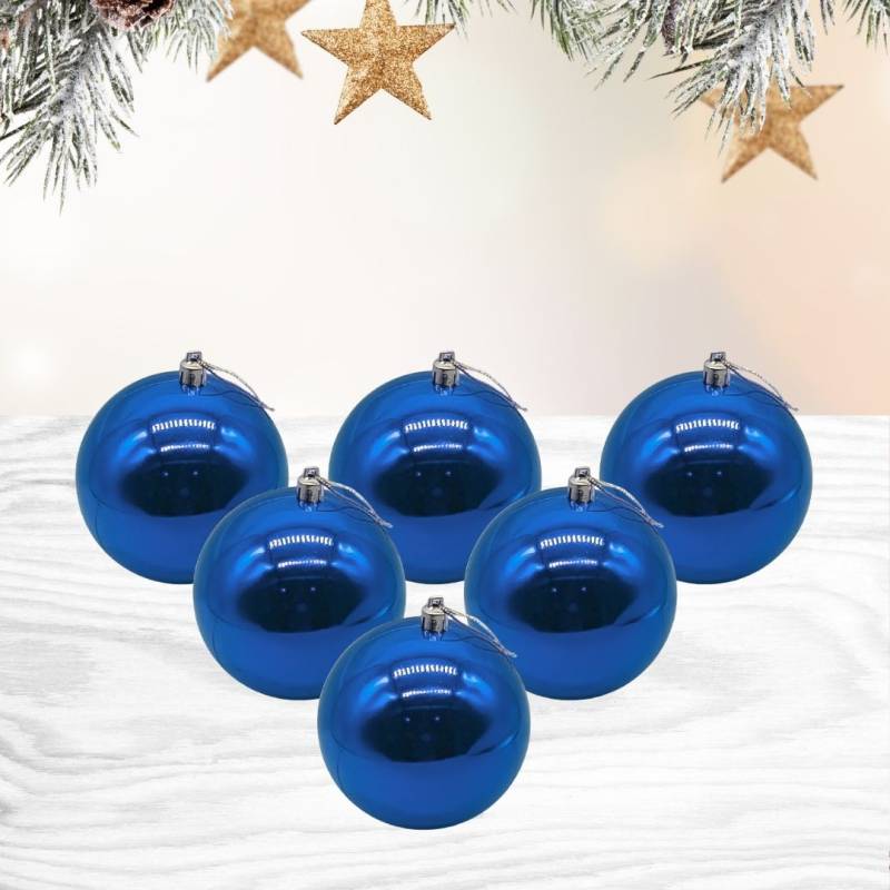 Globos Azul 6 Cm X6