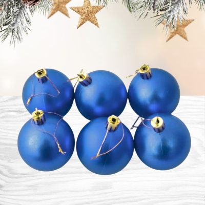 Globo Azul Mate 6 Cm X 6