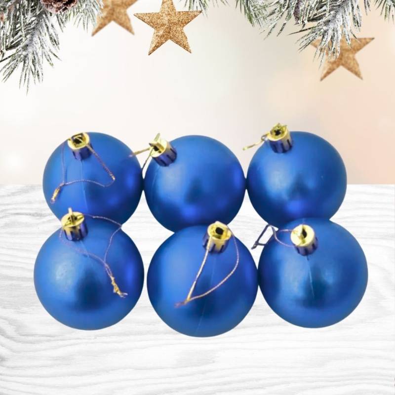 Globo Azul Mate 6 Cm X 6