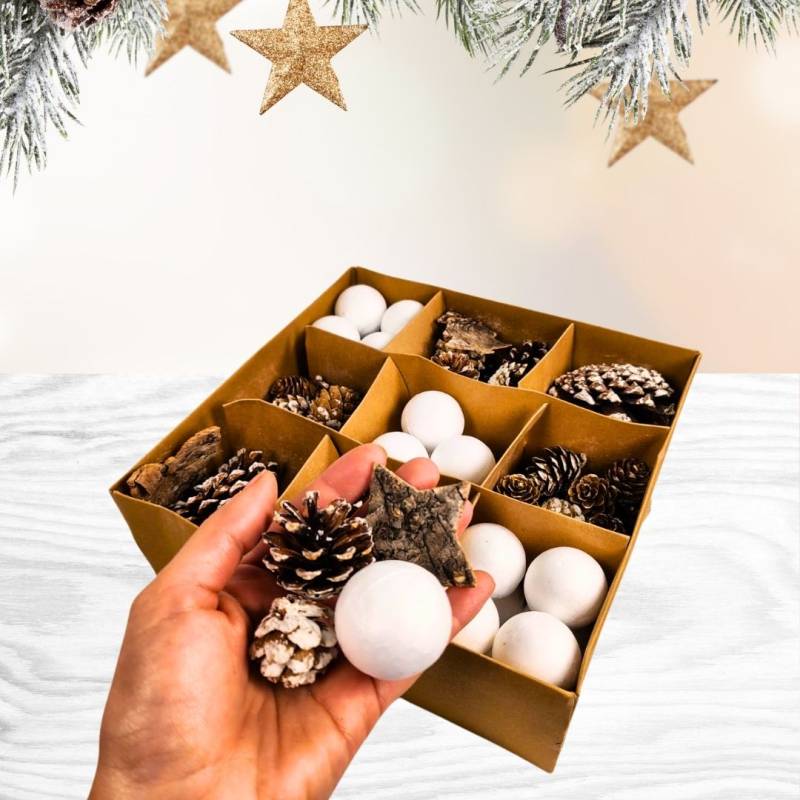 Set  Adornos Navideños