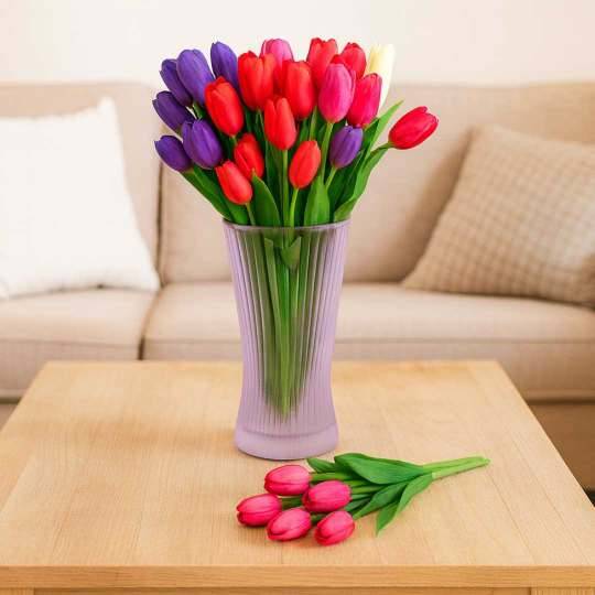 RAMO FLORES TULIPAN COLORES SURT