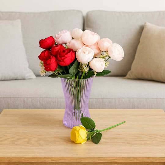 RAMO FLORES PEONIA COLORES SURT