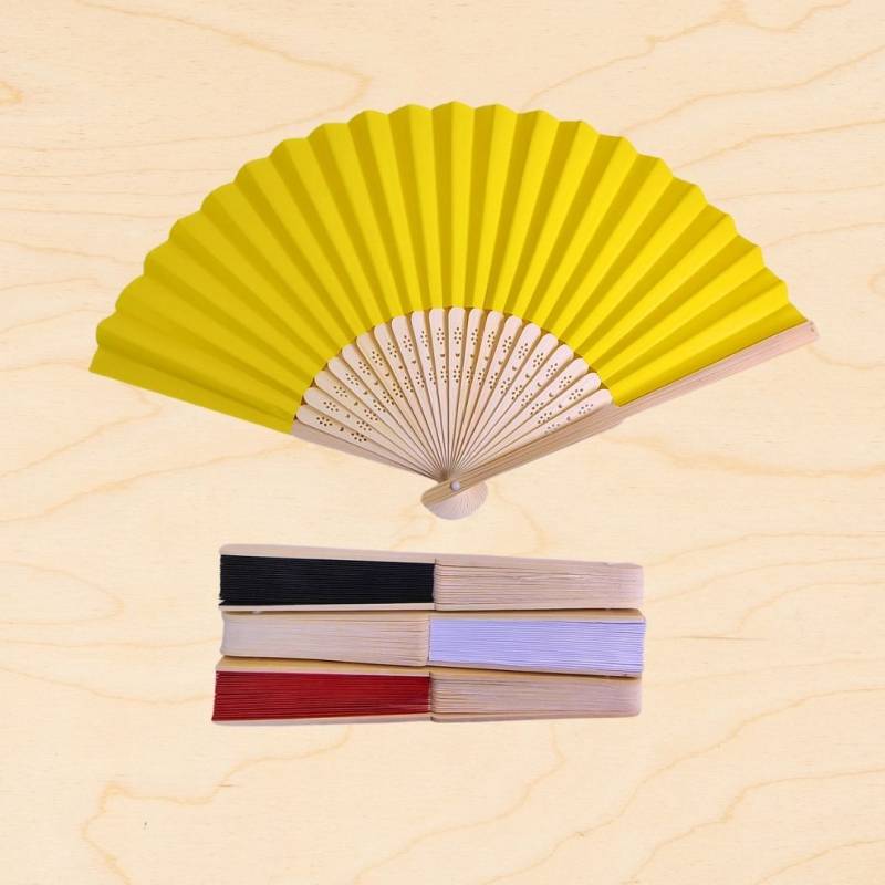 ABANICO COLORES SURT  20CM