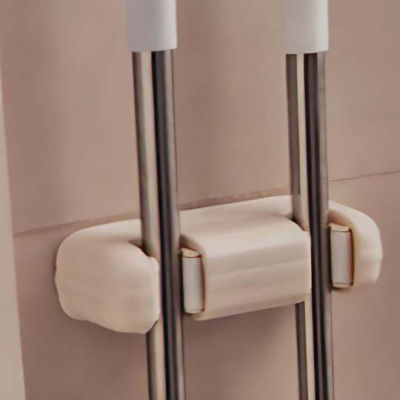 Soporte P/Escoba X2  15X5Cm