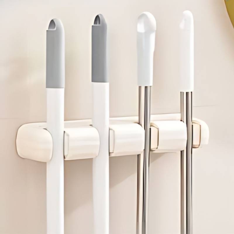 SOPORTE P/ESCOBA X4  30X5.5X6CM 175G