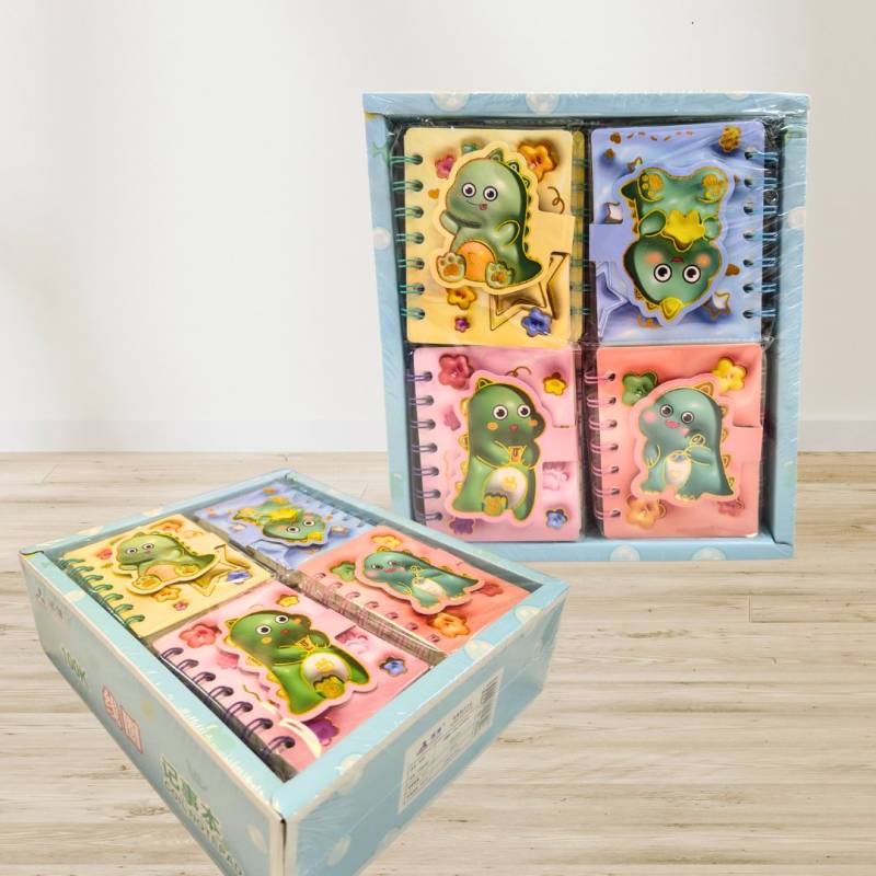 LIBRETA INFANTIL DISEÑO DINOSAURIO