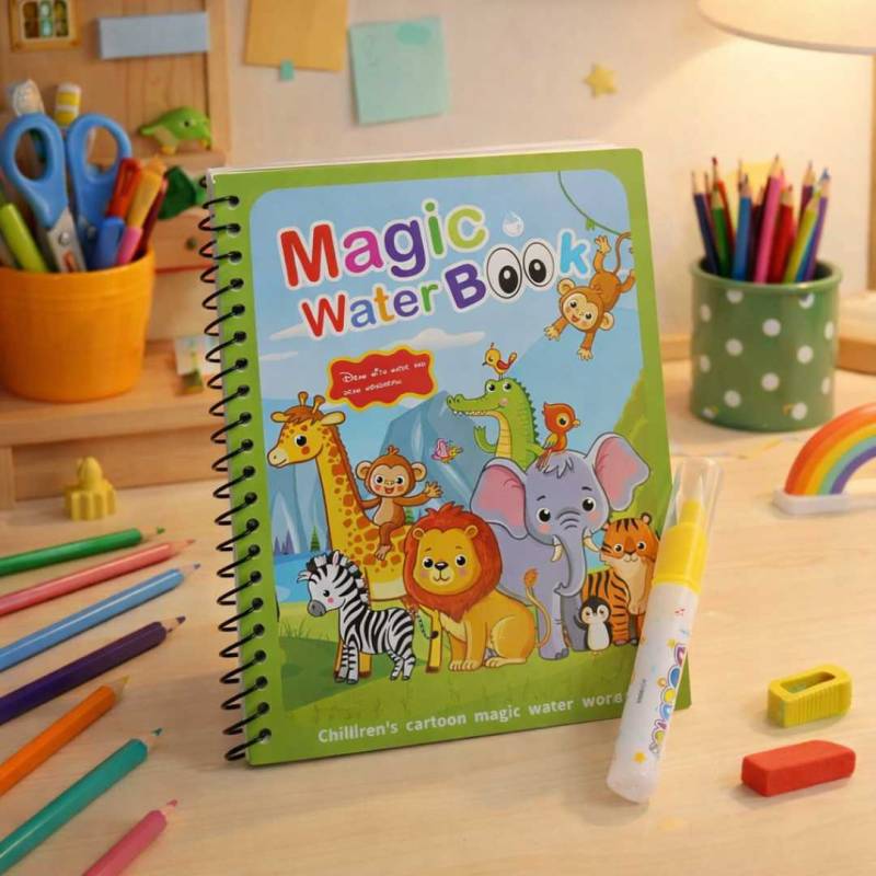LIBRO MAGICO+MARCADOR P/AGUA