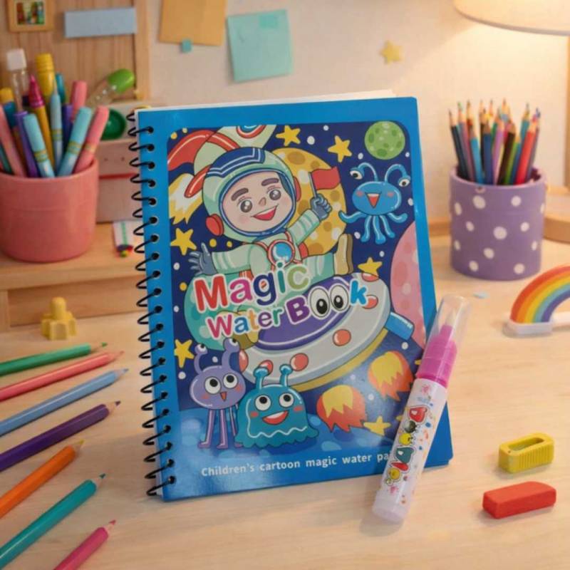 LIBRO MAGICO+MARCADOR P/AGUA