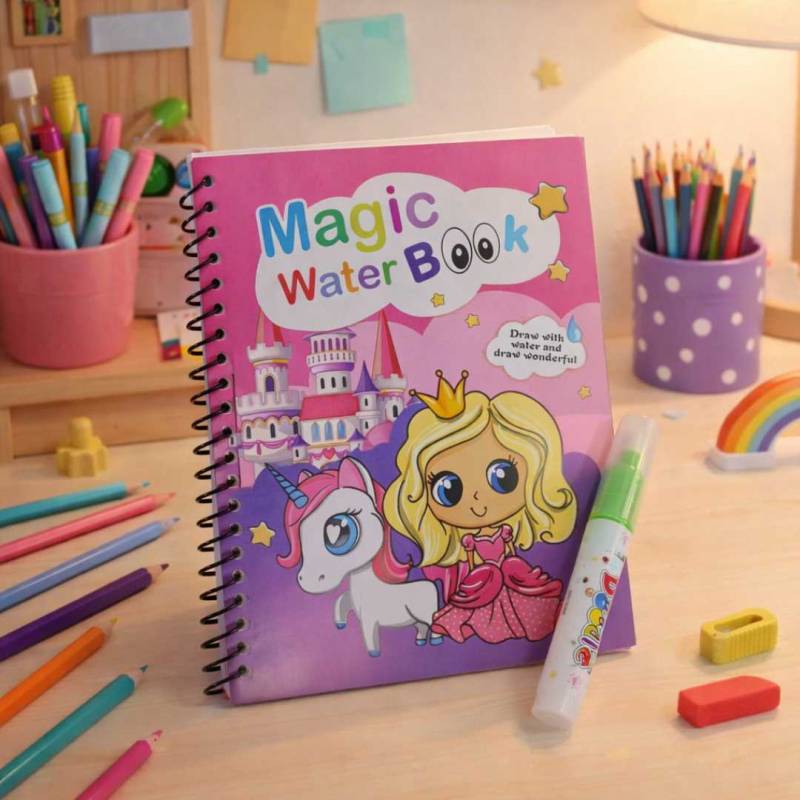 LIBRO MAGICO+MARCADOR P/AGUA