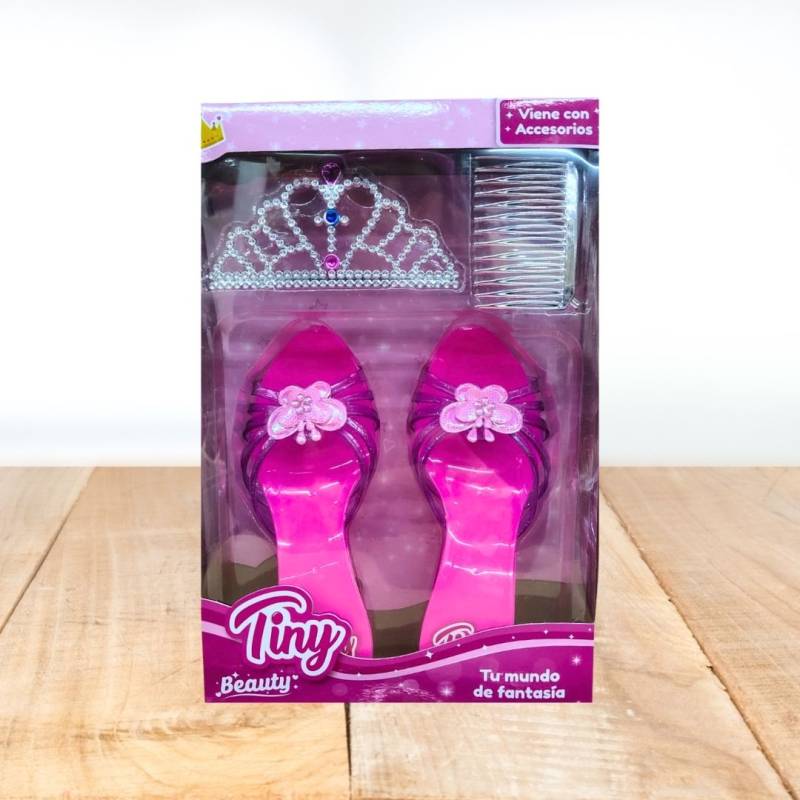 ZAPATOS DE PRINCESA  C/CORONA TINY