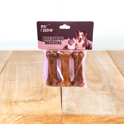 HUESOS MASTICABLE P/ MASCOTA X3
