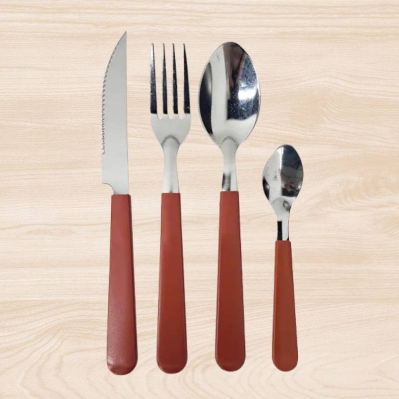 TENEDOR HOME LADRILLO X12