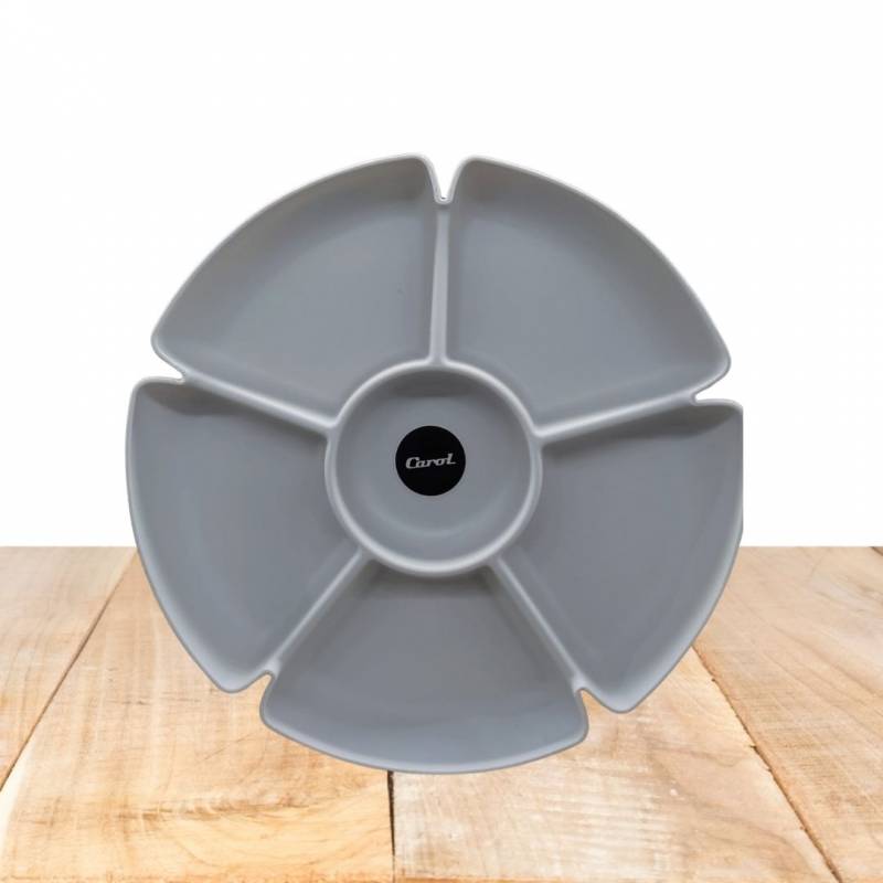 COPETINERO 6BOCAS    FUSION GRIS