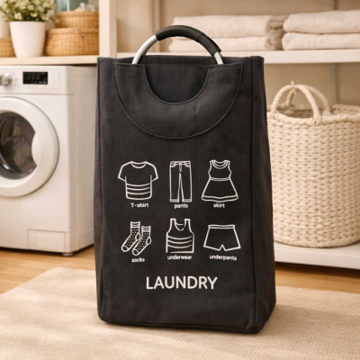 CESTO PARA ROPA 39X30X64CM