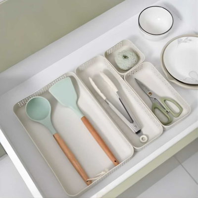 SET ORGANIZADOR MULTIUSO X4 33.5X22X4.5CM 