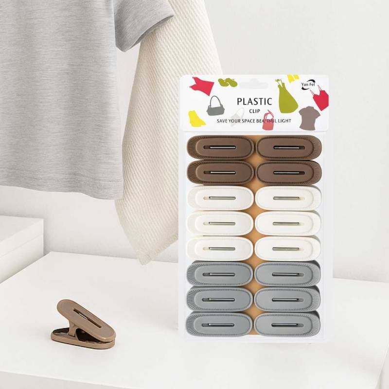 BROCHES PARA LA ROPA X20 MODERN EN BOLSA