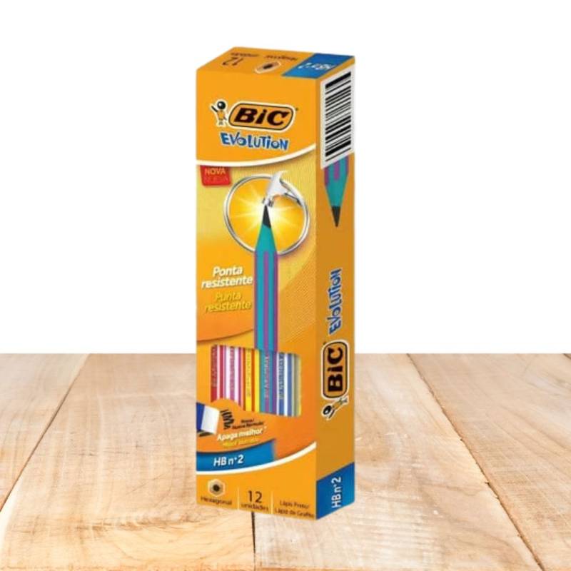 LAPIZ GRAFITO EVOLUTION PIJAMA X12