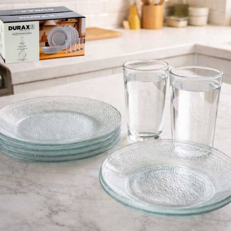SET DE VAJILLA 12 PZS FORJ+LUNITA