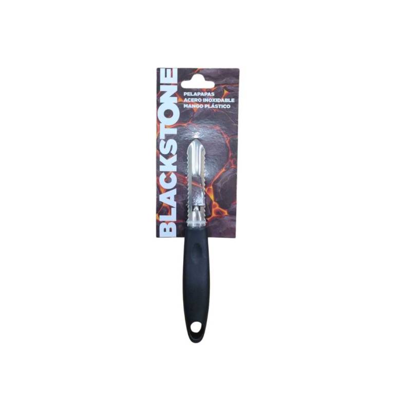 PELAPAPAS AC INOX MANGO PLAST C/BLISTER P/COLGAR