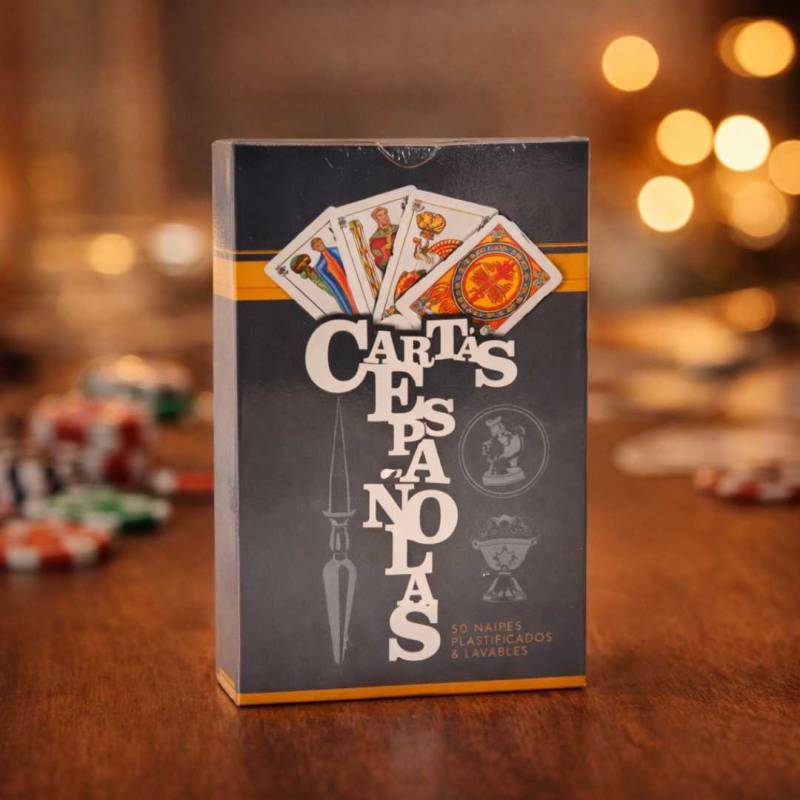 NAIPE ESPAÑOL  CAJA NEGRA
