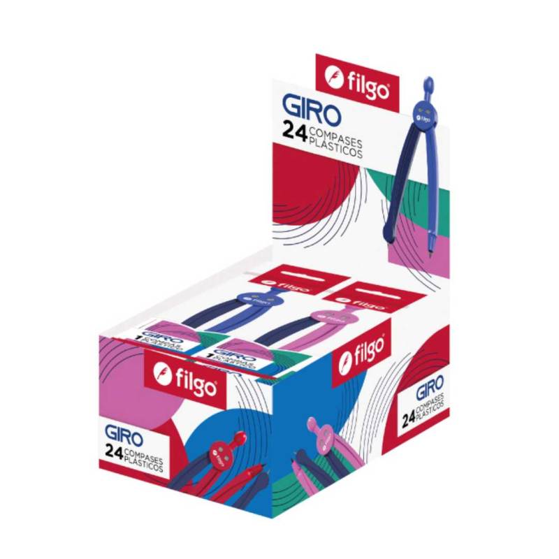 COMPAS PLASTICO GIRO