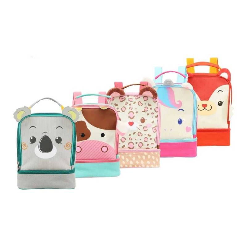 LUNCHERA INFANTIL ANIMALITOS LSYD