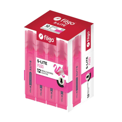 RESALTADOR CHATO S-LITE ROSA FLUO