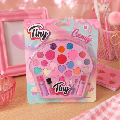 SET  DE MAQUILLAJE CUP CAKE ARCOIRIS