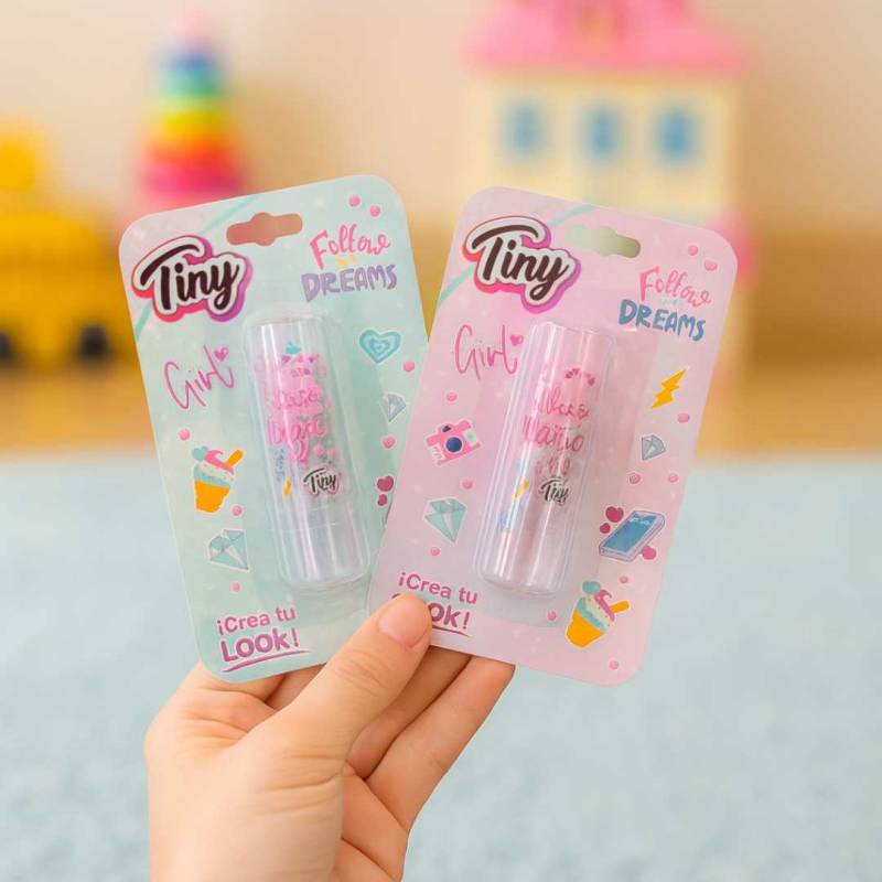 LAPIZ LABIAL TYNY  COLORES Y DISEÑOS SURTIDOS