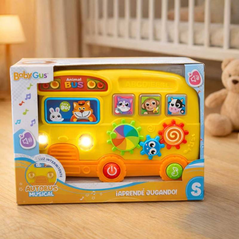 CAMIONCITO ANIMALES CON SONIDO
