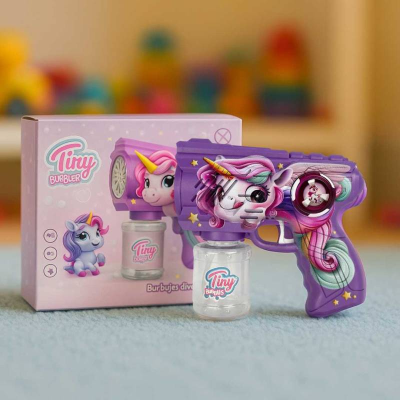 SUPER BURBUJERO DE UNICORNIO A PILA